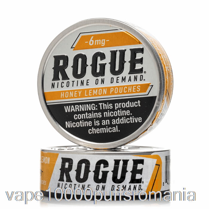 Vape Romania Rogue Pungi Cu Nicotină - Miere De Lămâie 3mg (pachet De 5)